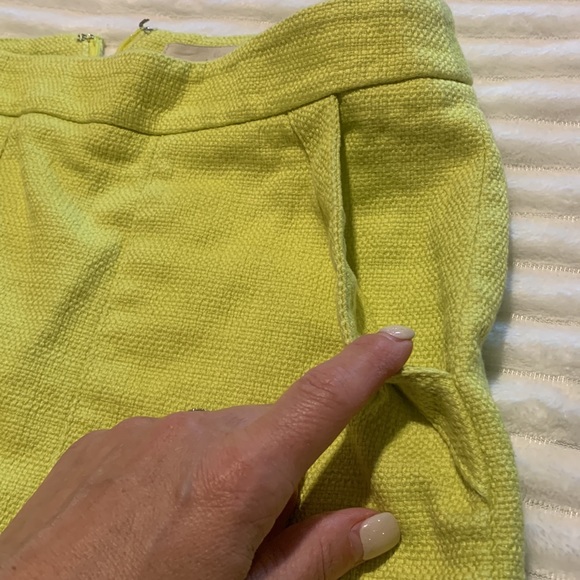 LOFT PETITE MINI SKIRT yellow/greenish - Picture 3 of 9